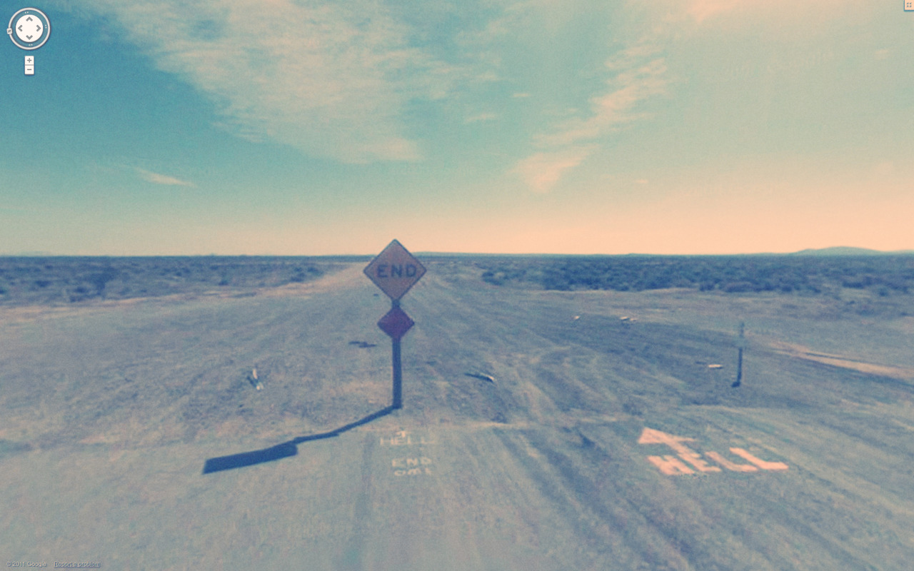 Незвичайні випадки на Google Street View