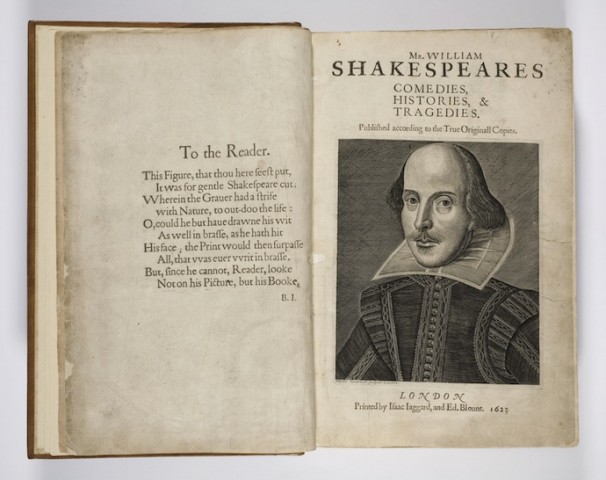 Перше фоліо: комедії, історії і трагедії Шекспіра